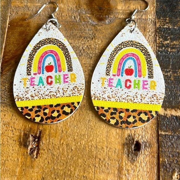 Teacher Appreciation Earrings - Picture 1 of 1